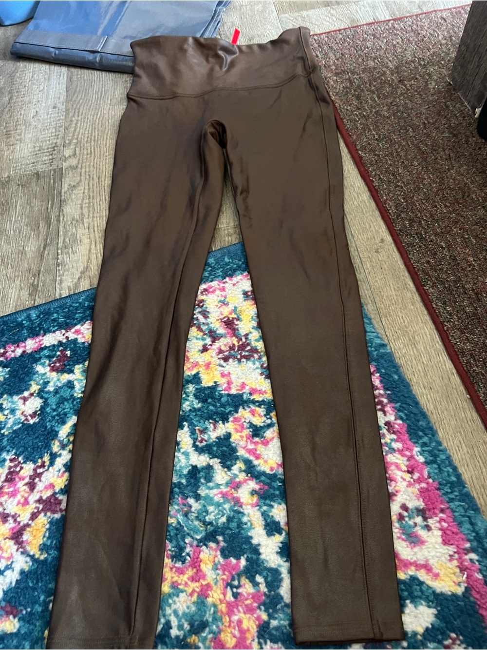 Spanx brown leggings size M